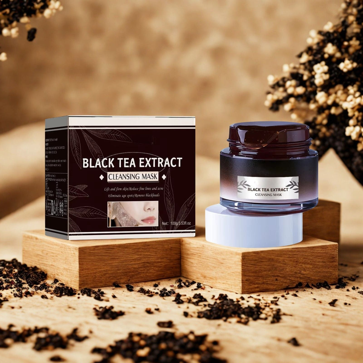 Lot de 2 masques de soin pour le visage