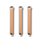 Lot de 3 bigoudis en mousse sans chaleur