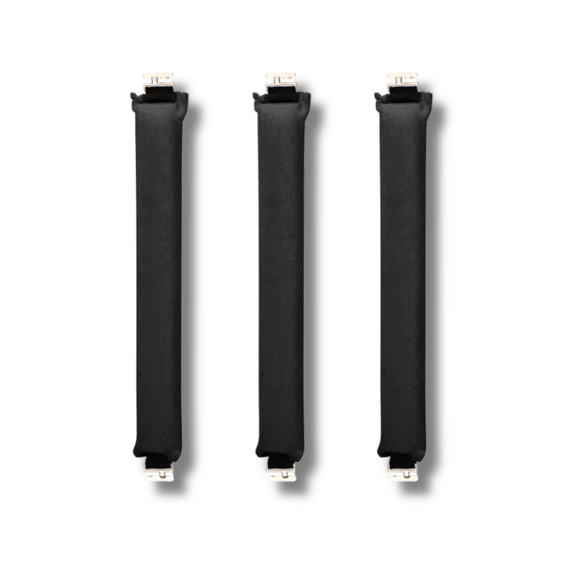 Lot de 3 bigoudis en mousse sans chaleur