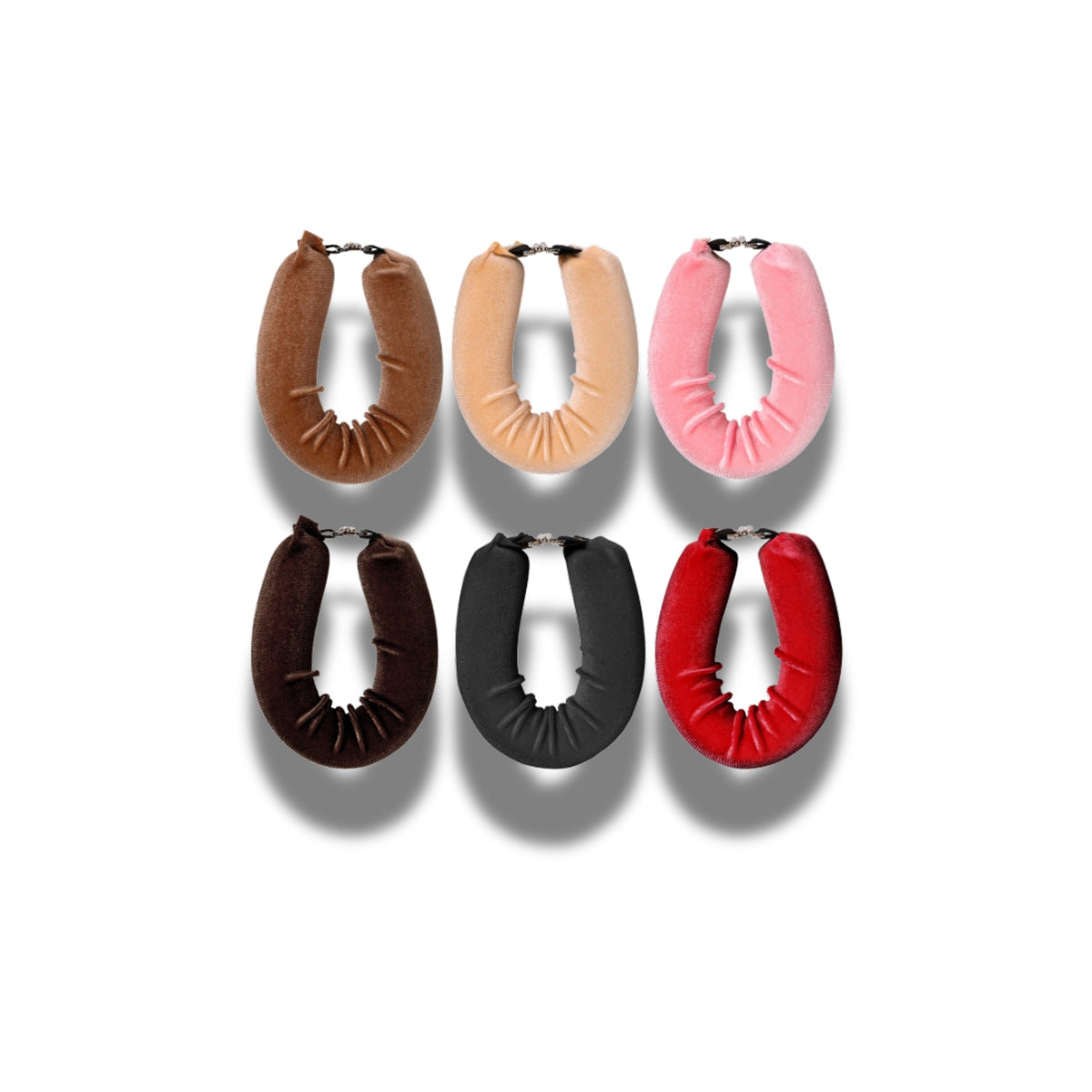Lot de 3 bigoudis en mousse sans chaleur