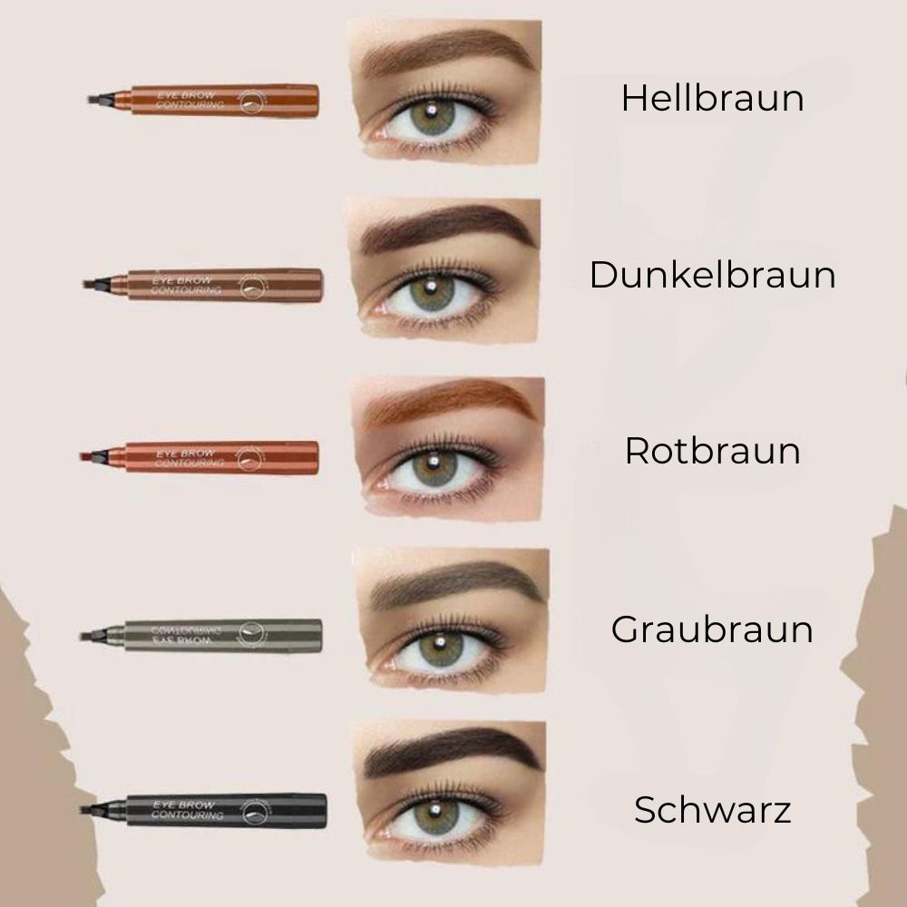 Feutre à sourcils de précision à séchage rapide