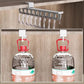 Lot de 2 rails coulissants pour penderie en aluminium et PET