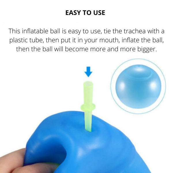 Lot de 2 ballons souples gonflables en TPR – 40 cm