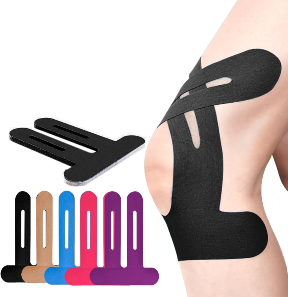 Bandes adhésives prédécoupées pour genou, lots de 10 ou 20