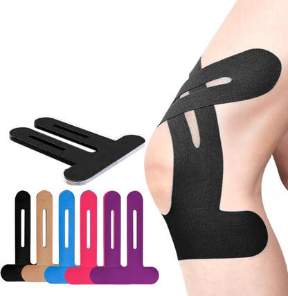 Bandes adhésives prédécoupées pour genou, lots de 10 ou 20