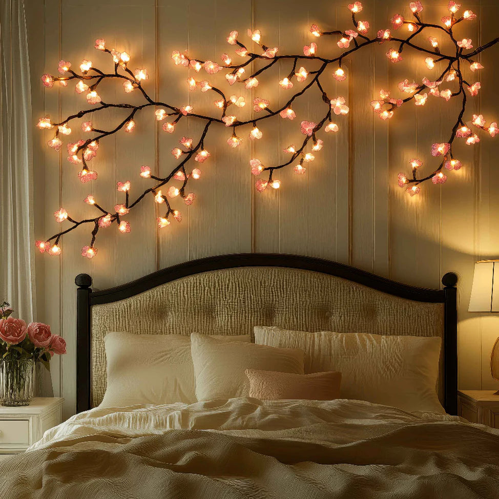 Branche décorative lumineuse à 96 LED