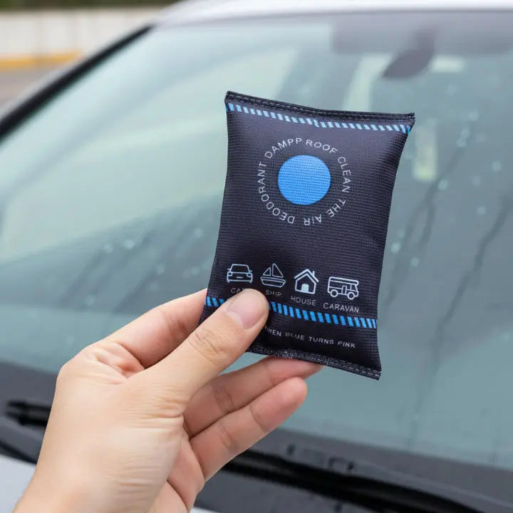 Sachets absorbeurs d’humidité réutilisables avec indicateur