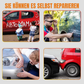 Peinture de retouche automobile pour rayures et éclats