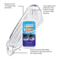 Lot de 2 gels nettoyants pour joints avec 2 brosses