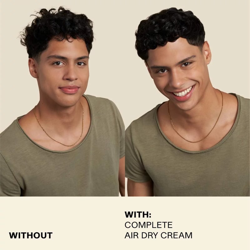 Lot de 2 crèmes coiffantes pour séchage naturel