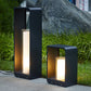 Borne lumineuse extérieure à LED, format carré