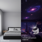 Projecteur de ciel étoilé avec 12 disques décoratifs