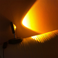 Lampe de table à DEL de style rétro, alimentation USB