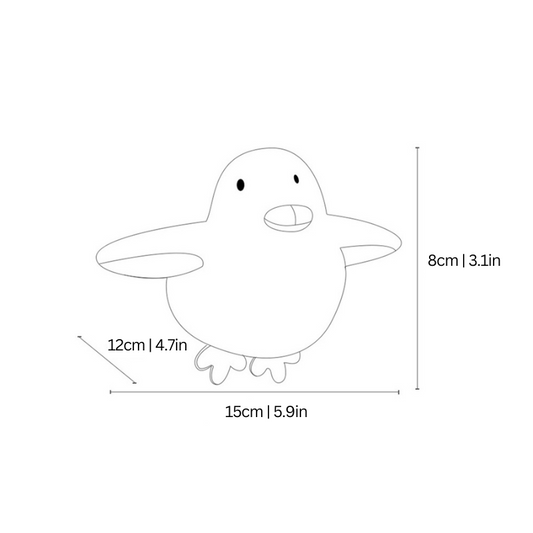 Felineau Canard Interactif Battant des Ailes pour Chat