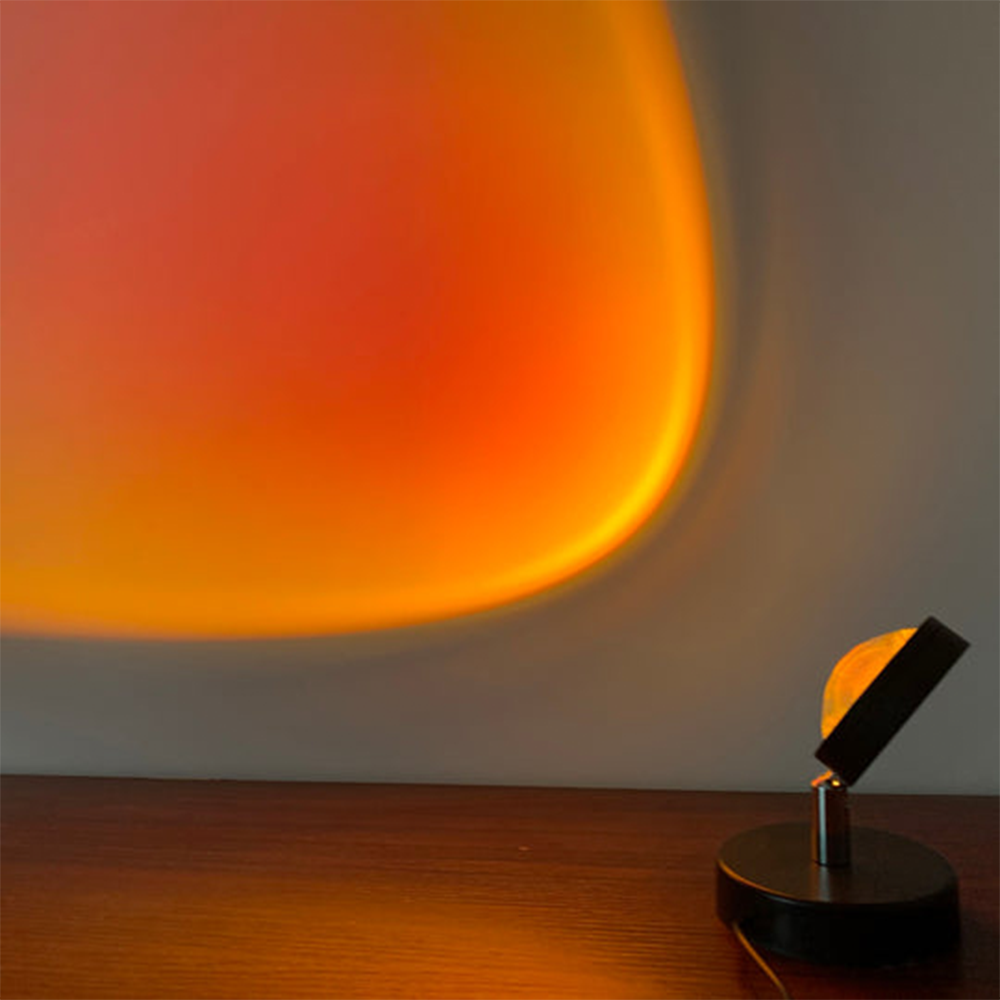 Lampe de table à DEL de style rétro, alimentation USB