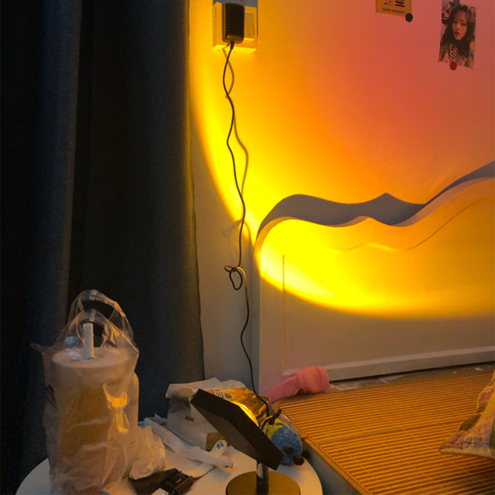 Lampe de table à DEL de style rétro, alimentation USB
