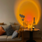 Lampe de table à DEL de style rétro, alimentation USB