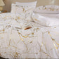 Parure de lit en tissu tissé, plusieurs motifs