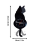 Felineau Horloge à Queue Remuante - Pendule Animalière Décorative
