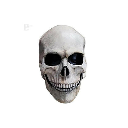 Masque de crâne en latex avec mâchoire mobile pour Halloween
