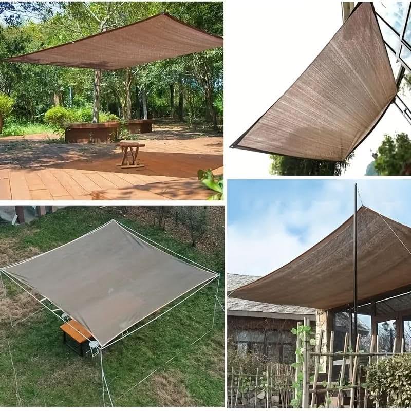 Voile d’ombrage extérieure en filet – Protection UV pour jardin et terrasse – image 4