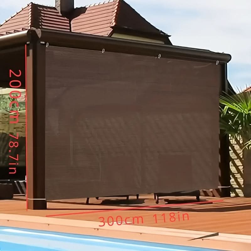 Voile d’ombrage extérieure en filet – Protection UV pour jardin et terrasse – image 6