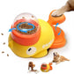 Gamelle Anti-Glouton en Forme de Canard pour Chien – Distributeur Ludique Slow Feeder Anti-Ingestion Rapide