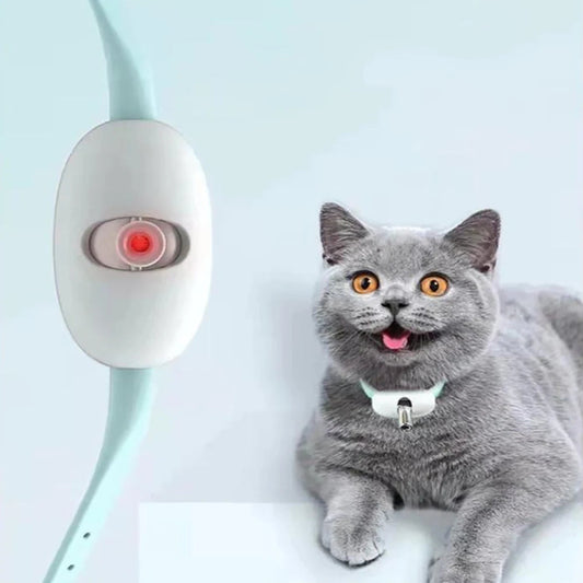 Felineau Collier Laser Interactif pour Chat — Rechargeable USB