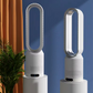 Purificateur d'air intérieur avec filtre et ventilation oscillante
