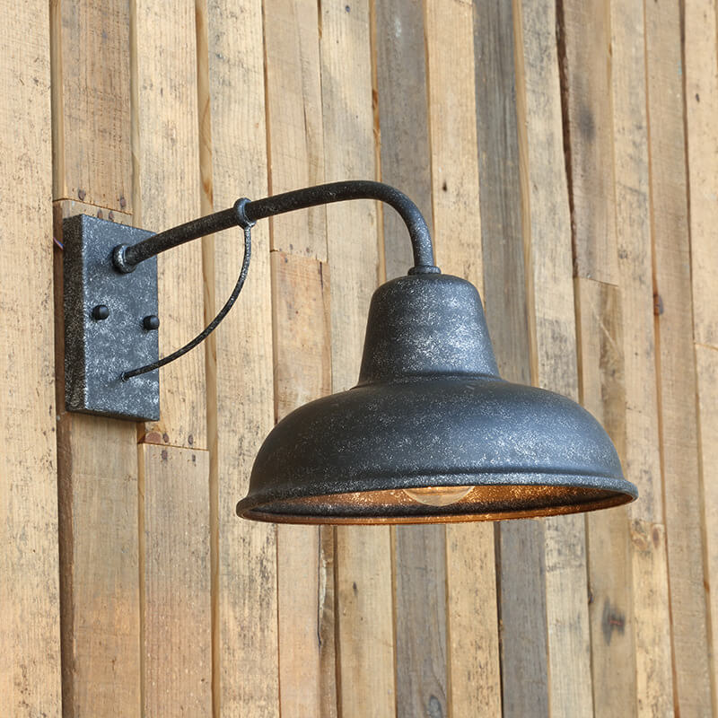 Applique extérieure rustique pour porche et terrasse