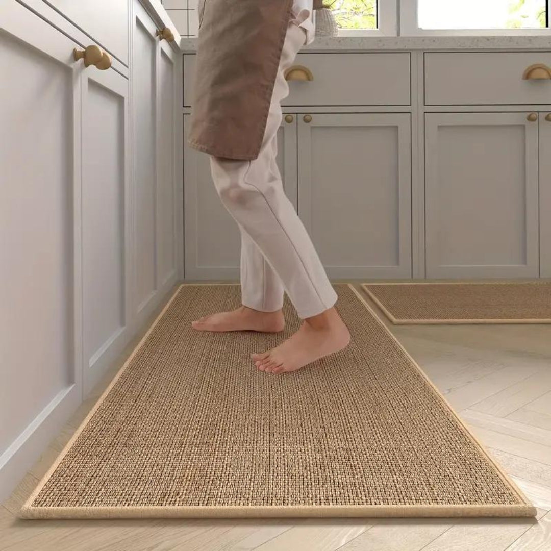 Tapis de cuisine rembourré à dessous texturé