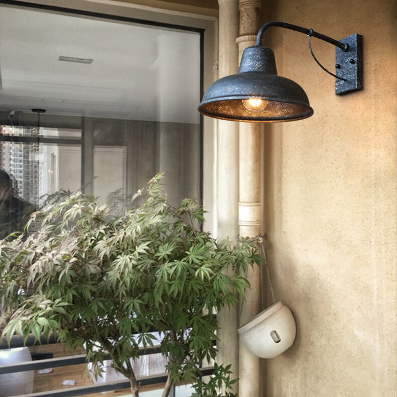 Applique extérieure rustique pour porche et terrasse