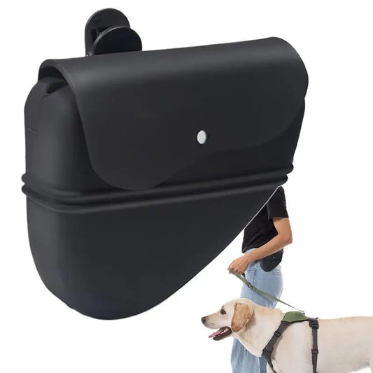 Felineau Sacoche de Friandises en Silicone pour Chien — Clip Ceinture