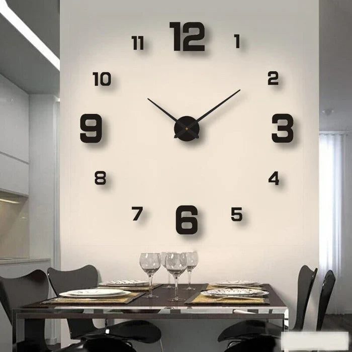 Horloge murale ronde à quartz, diamètre 30 cm