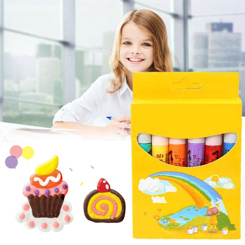 Stylos de dessin 3D gonflants – Lot de 6 activé par la chaleur – image 2