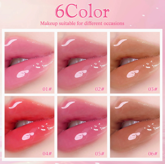 Gloss liquide aux peptides – Couleur et brillance – Lot de 2