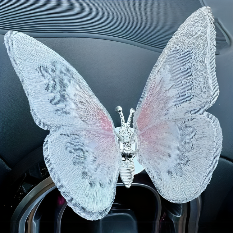 Lot de 4 décorations papillon pour voiture