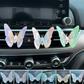 Lot de 4 décorations papillon pour voiture