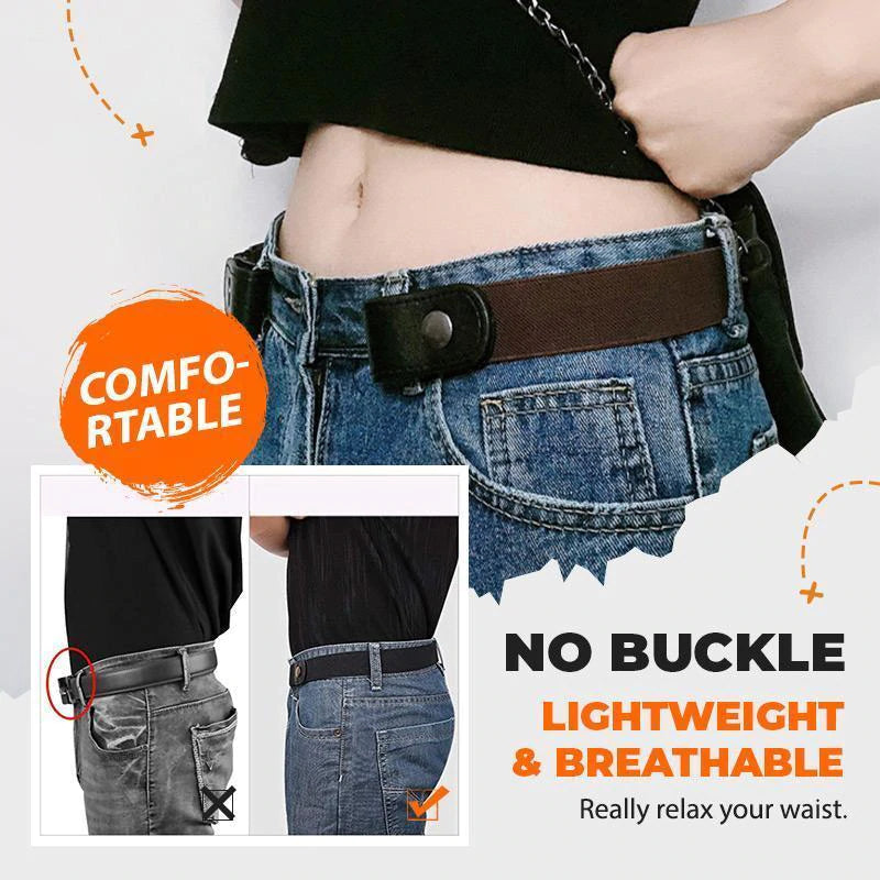 Ceintures élastiques sans boucle – lot de 2