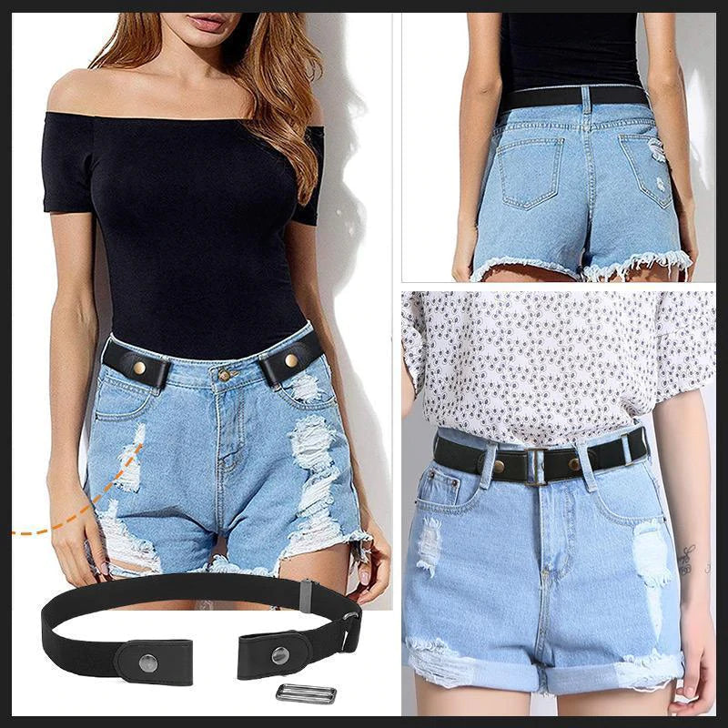 Ceintures élastiques sans boucle – lot de 2