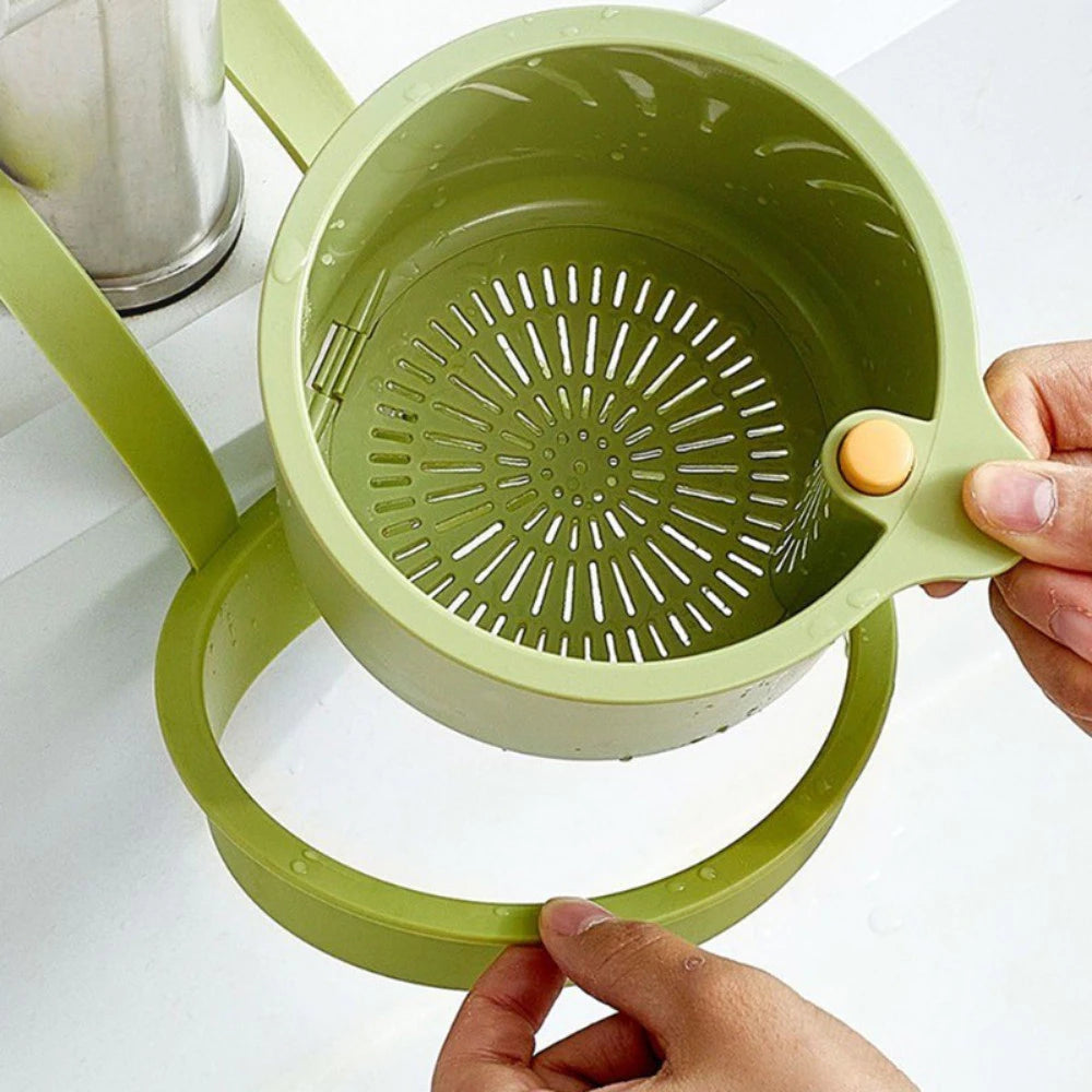 Panier filtrant d’évier amovible à deux niveaux