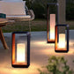 Borne lumineuse extérieure à LED, format carré