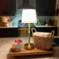 Lampe de table LED sans fil avec abat-jour textile – image 12