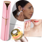 Rasoir électrique compact pour retouches visage et corps