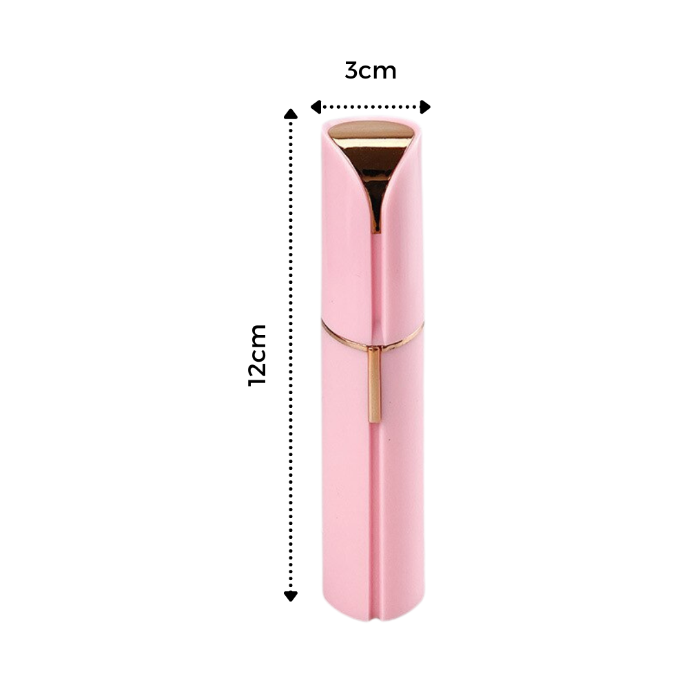 Rasoir électrique compact pour retouches visage et corps