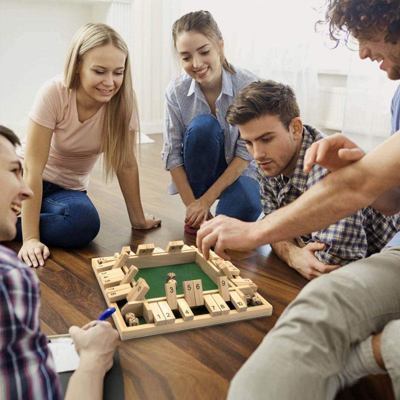 Jeu de nombres en bois – Jeu de maths familial pour 2 à 4 joueurs – image 2