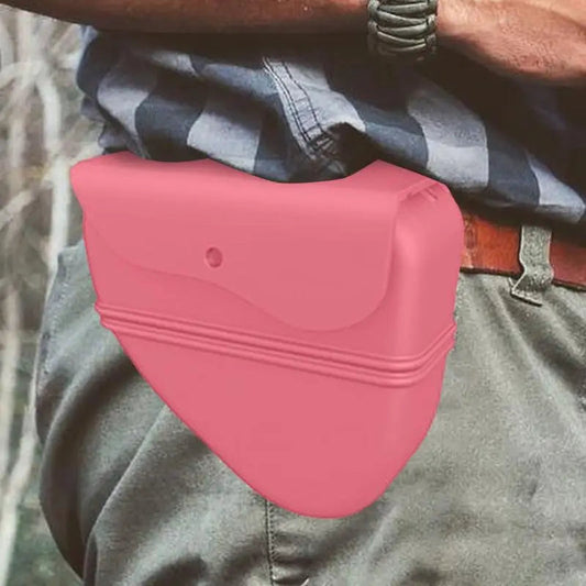 Felineau Sacoche de Friandises en Silicone pour Chien — Clip Ceinture