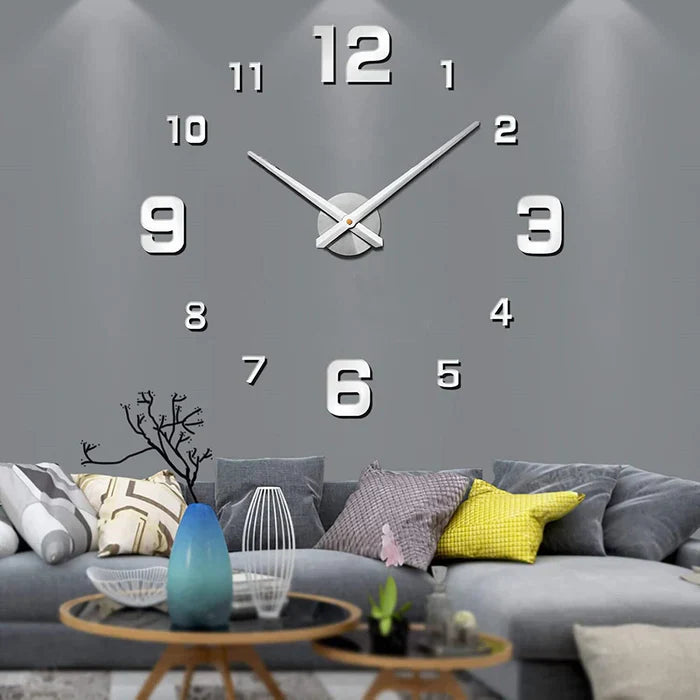 Horloge murale ronde à quartz, diamètre 30 cm
