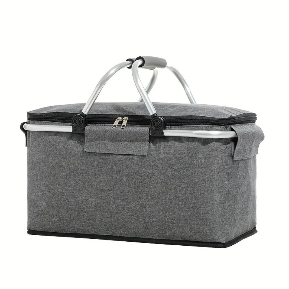 Panier de pique-nique isotherme pliable, 18 litres