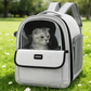Sac de transport pour chat respirant en forme de capsule transparente